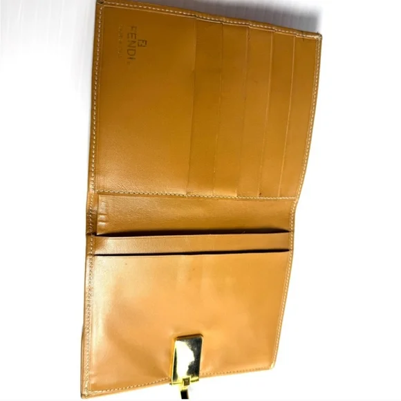 Fendi Vintage Rare Yellow and Black Wallet (EUC) - Picture 3 of 13
